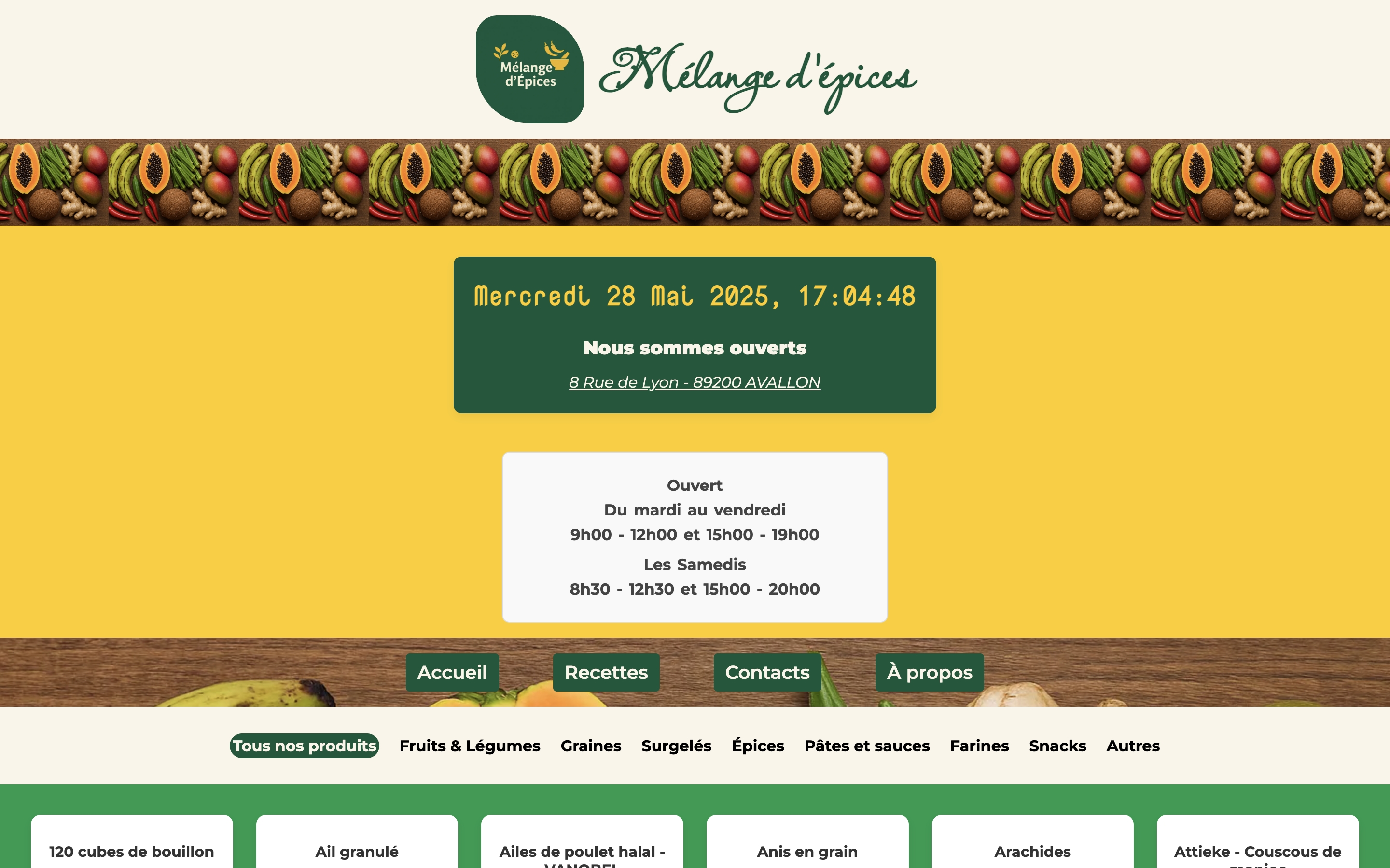 mélange d'épices